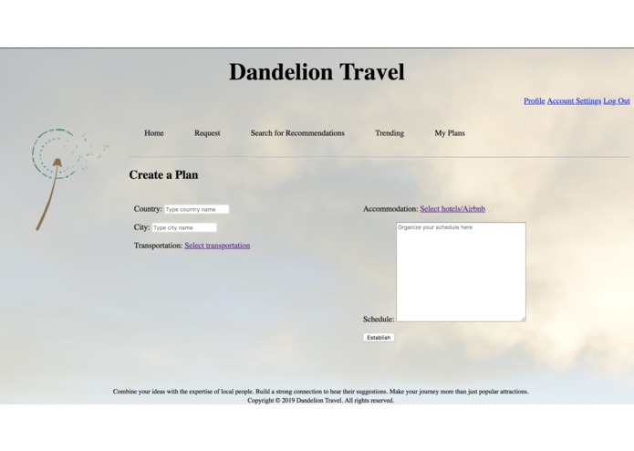 Dandelion Travel – screenshot 4