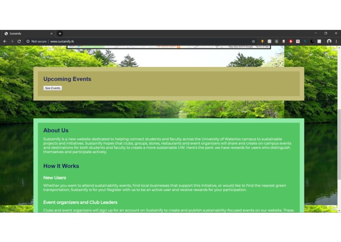 Sustainify – screenshot 1