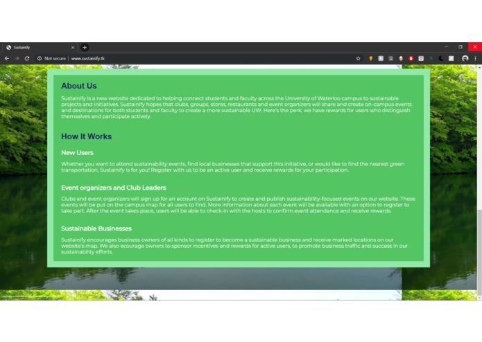 Sustainify – screenshot 7