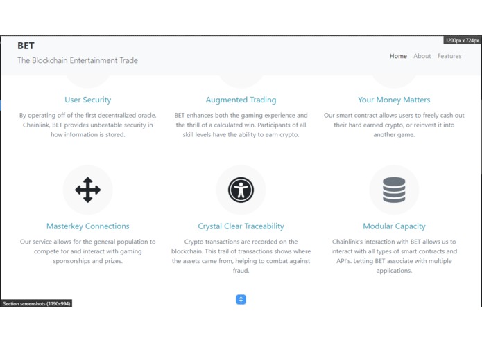 BET – screenshot 1