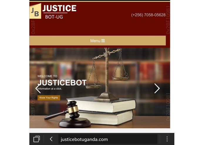 JUSTICE BOT UGANDA – screenshot 3