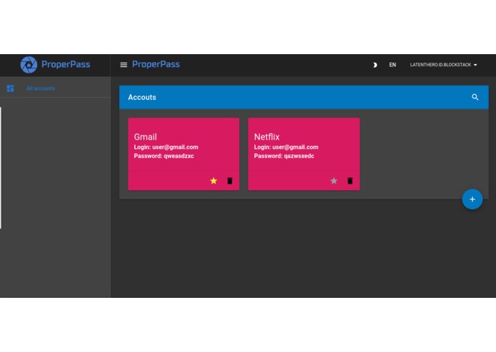 ProperPass – screenshot 3