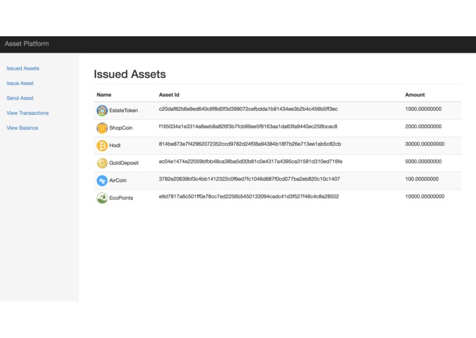 Liquid Asset Platform – screenshot 1