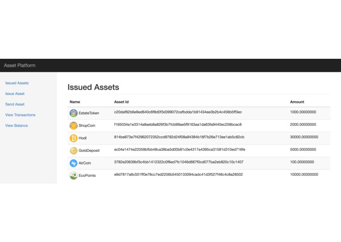 Liquid Asset Platform – screenshot 2