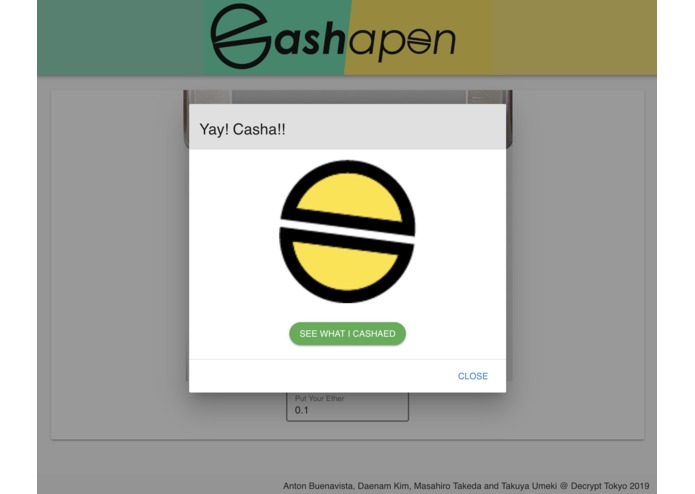 DecryptTokyo-Group-15-Cashapon! – screenshot 3