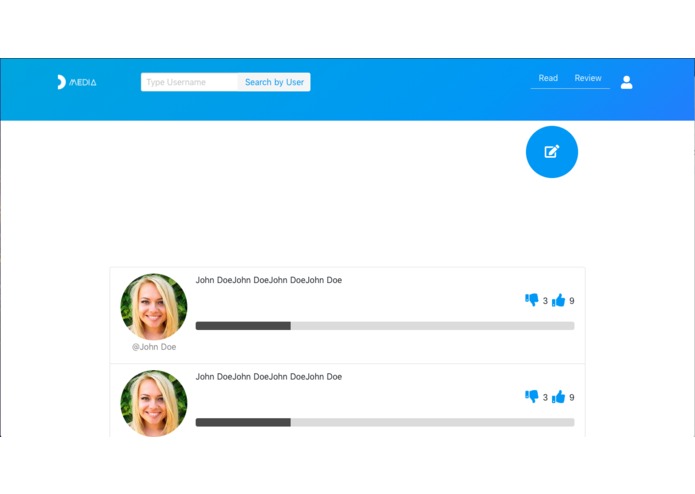 D-Media: Decentralized Social Media – screenshot 2