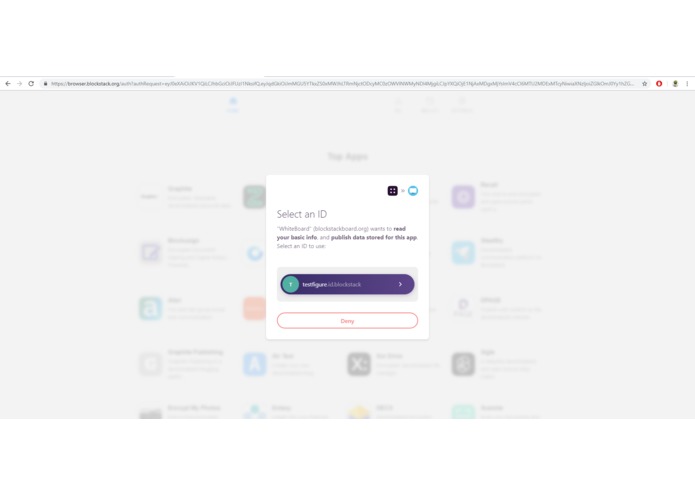 Blockstack Whiteboard – screenshot 3