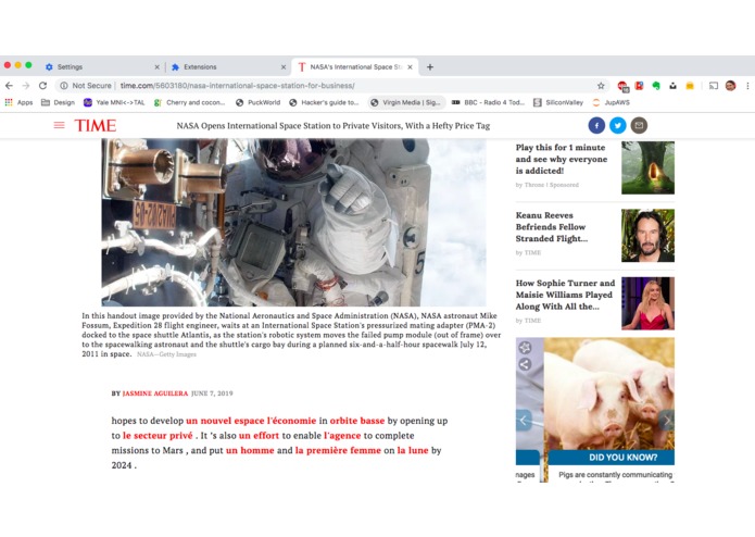 Bienvenue – screenshot 2