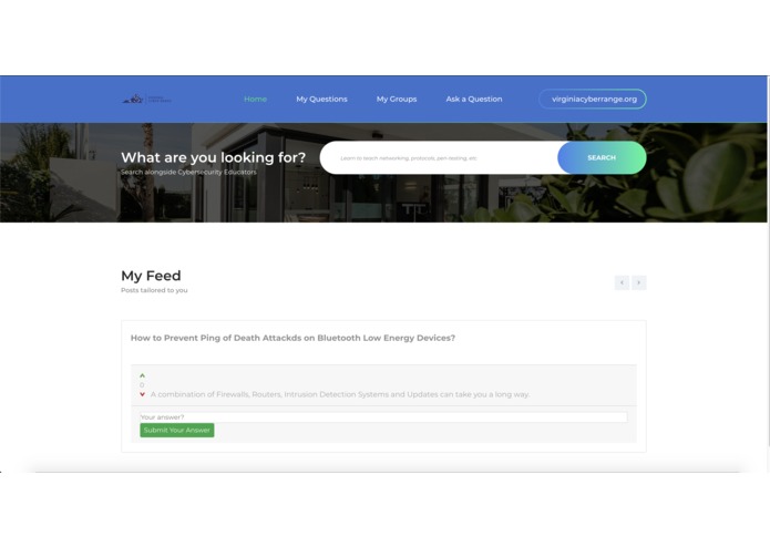 VA Cyber Forums – screenshot 2