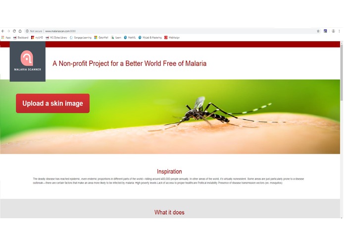 Malaria Scanner – screenshot 1