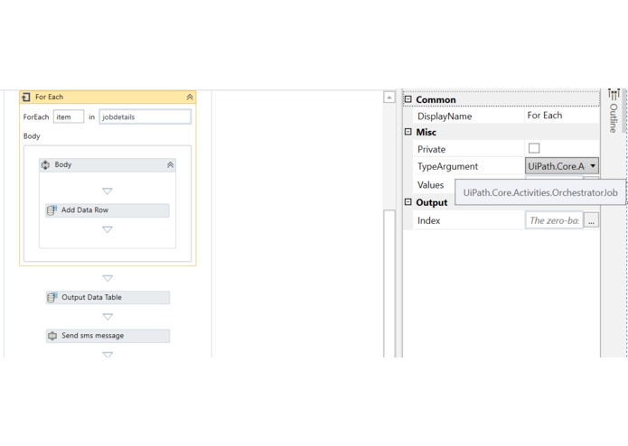Get_Job_Status_SMS – screenshot 3