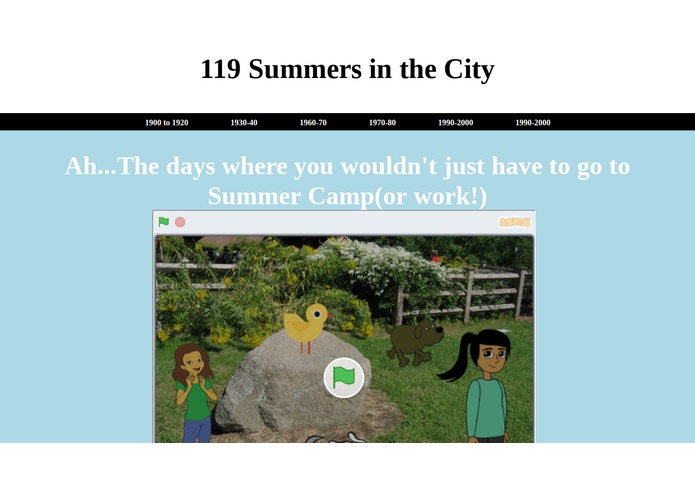 119 Years of Summer in the City – screenshot 3