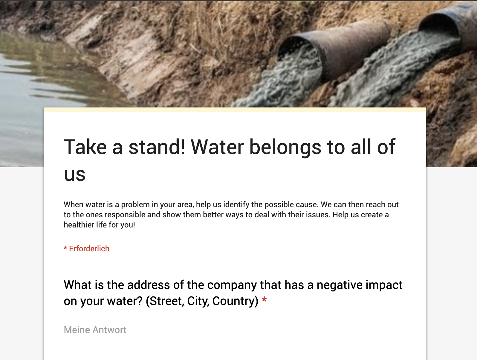 Water Inspector Devpost