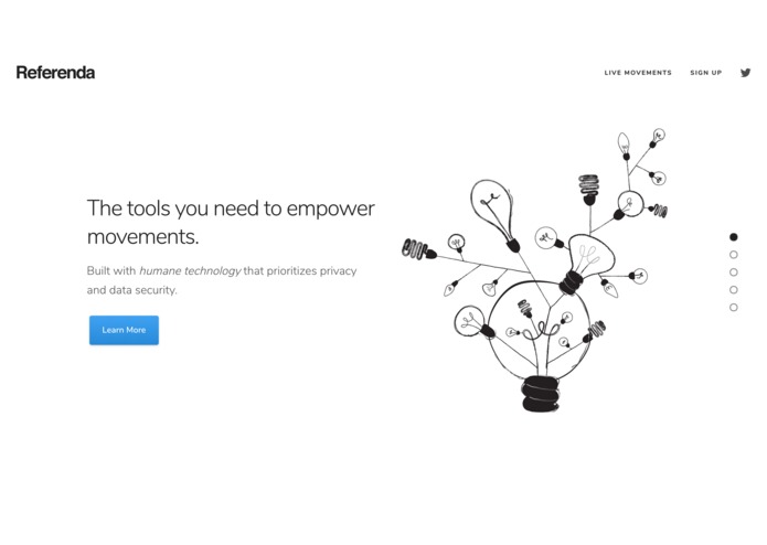 Referenda – screenshot 1