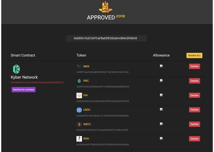 Approved.zone – screenshot 1