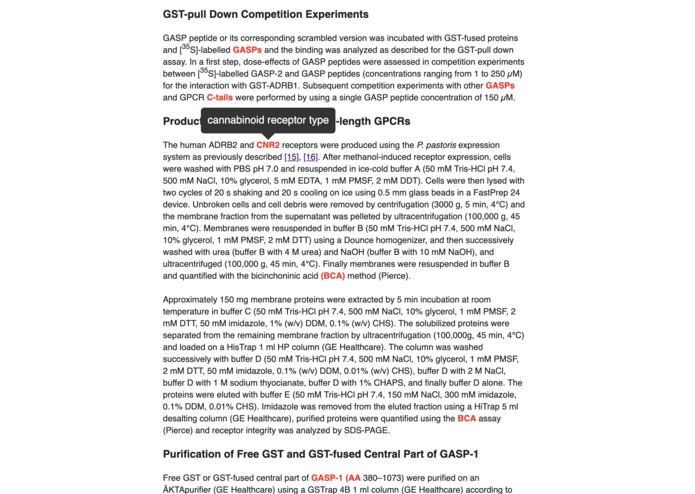 SciDefine – screenshot 2