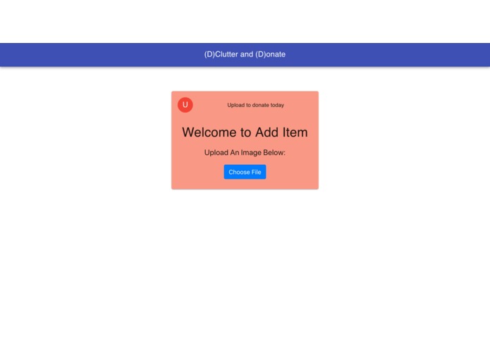 (D)clutter & (D)onate – screenshot 1