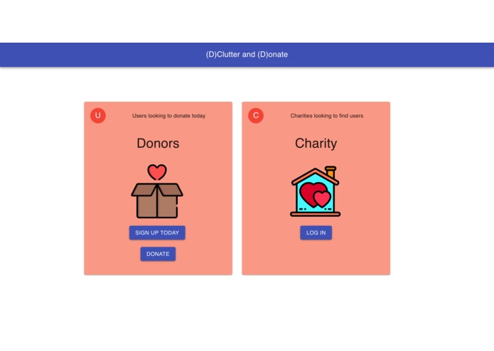 (D)clutter & (D)onate – screenshot 2