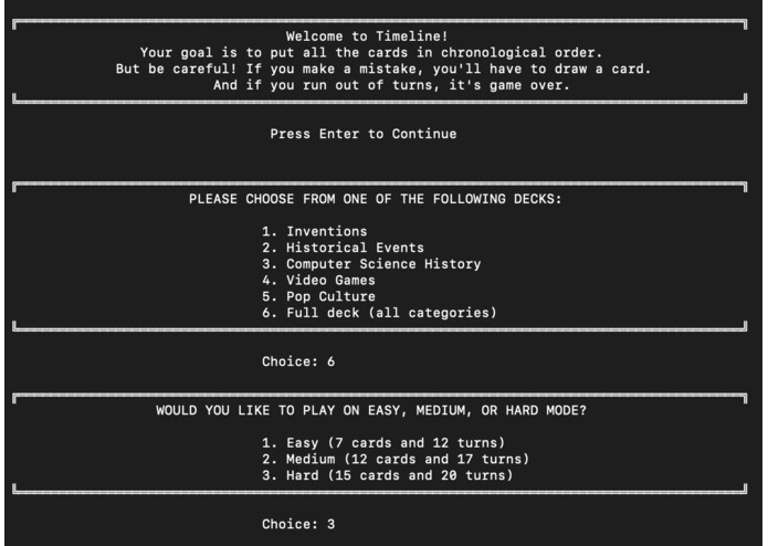 TIMELINE: The Card Game. – screenshot 3