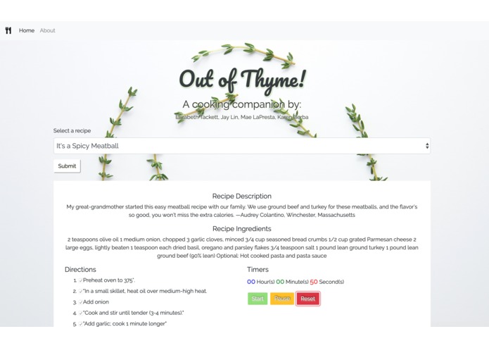 Out of Thyme! – screenshot 2
