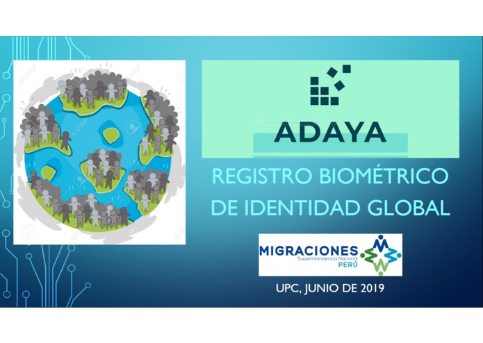 ADAYA - Global Biometric Identity – screenshot 1