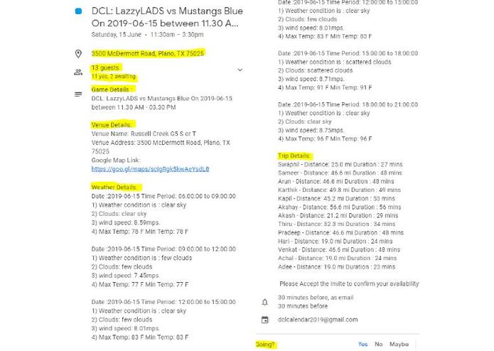 Sports Inviter Bot – screenshot 2