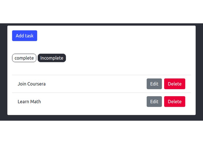To-do – screenshot 1