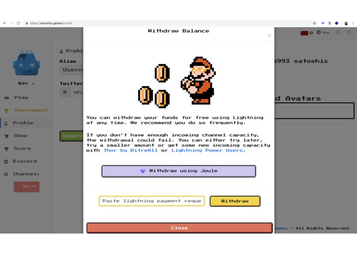 Satoshis Games – screenshot 6