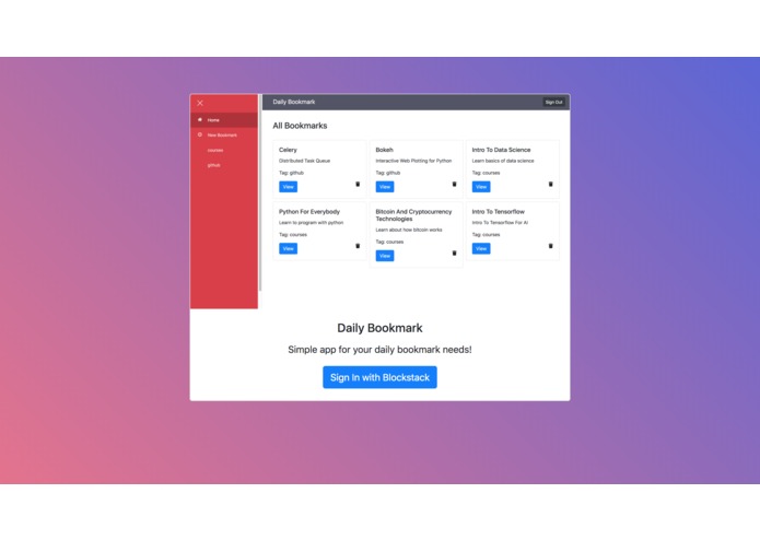 Daily Bookmark – screenshot 4