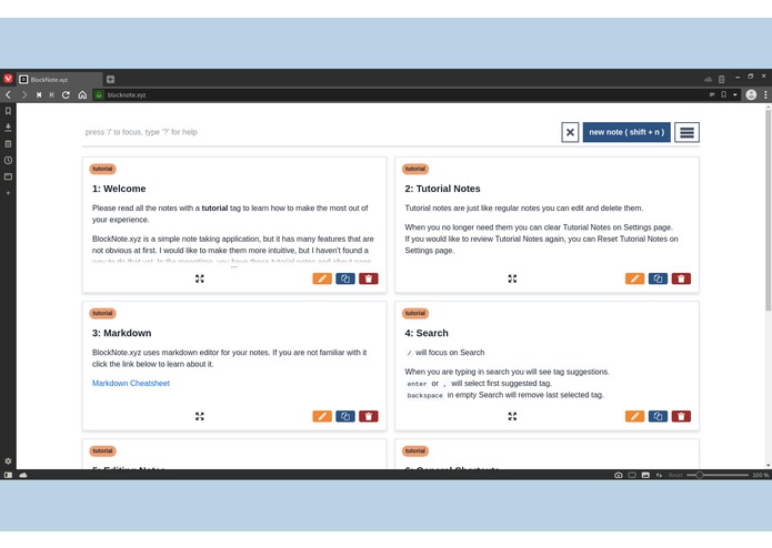 BlockNote.xyz – screenshot 3