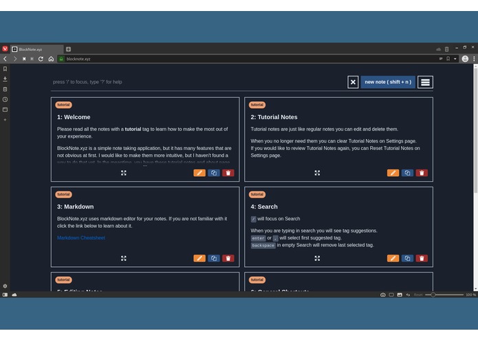 BlockNote.xyz – screenshot 4