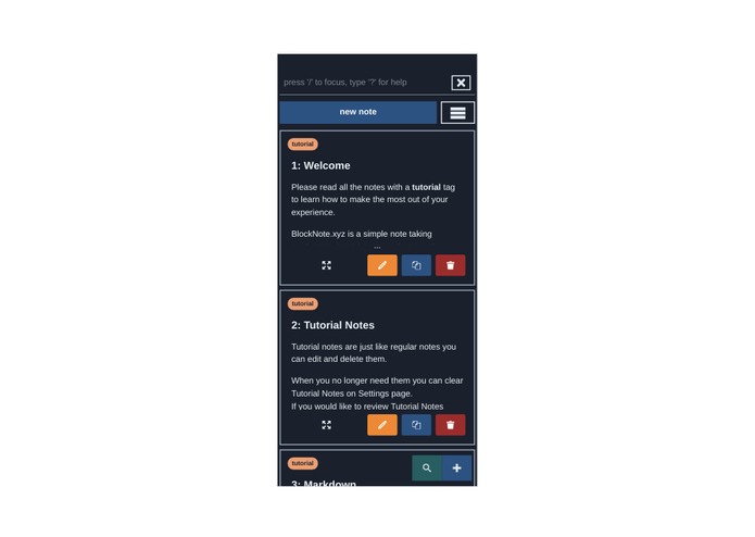 BlockNote.xyz – screenshot 9