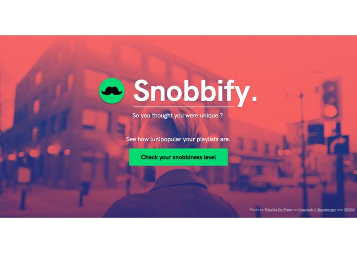 Snobbify – screenshot 1