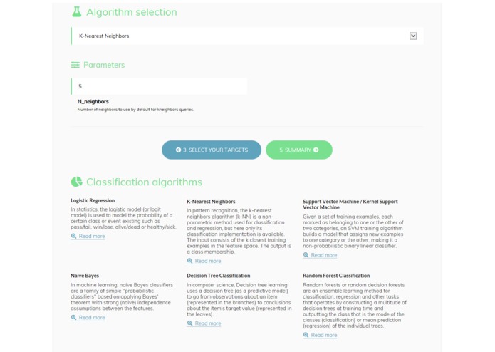 HandyML: Machine learning for non-datascientists – screenshot 6