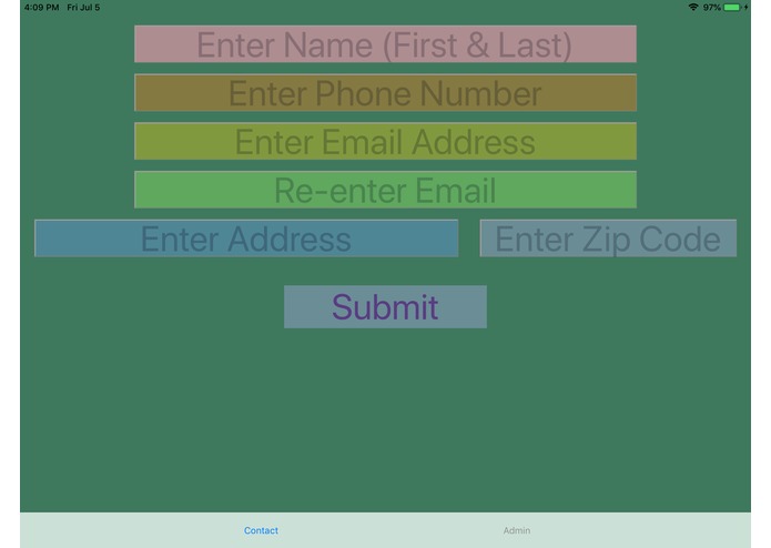 Contact Bridge App – screenshot 3