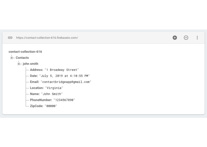 Contact Bridge App – screenshot 5