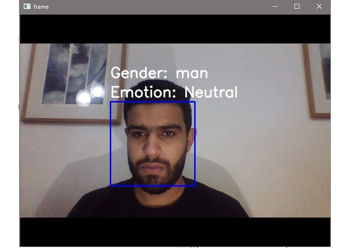 Facial detection (emotion,gender) – screenshot 6