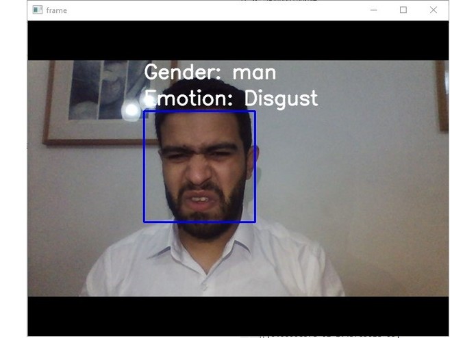 Facial detection (emotion,gender) – screenshot 7