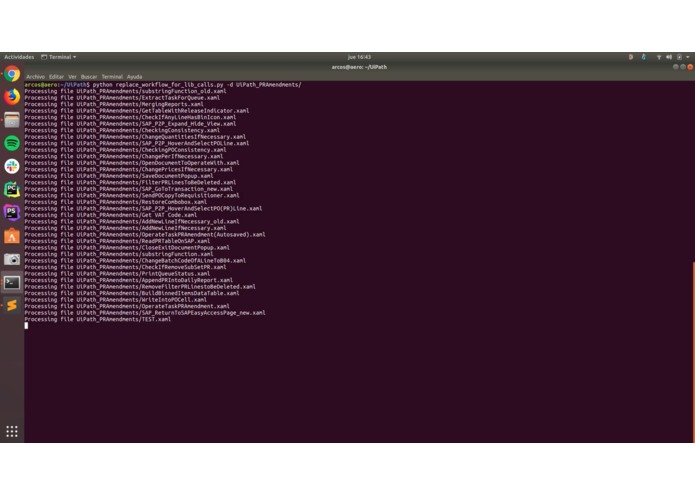 Workflow to Libs – screenshot 2