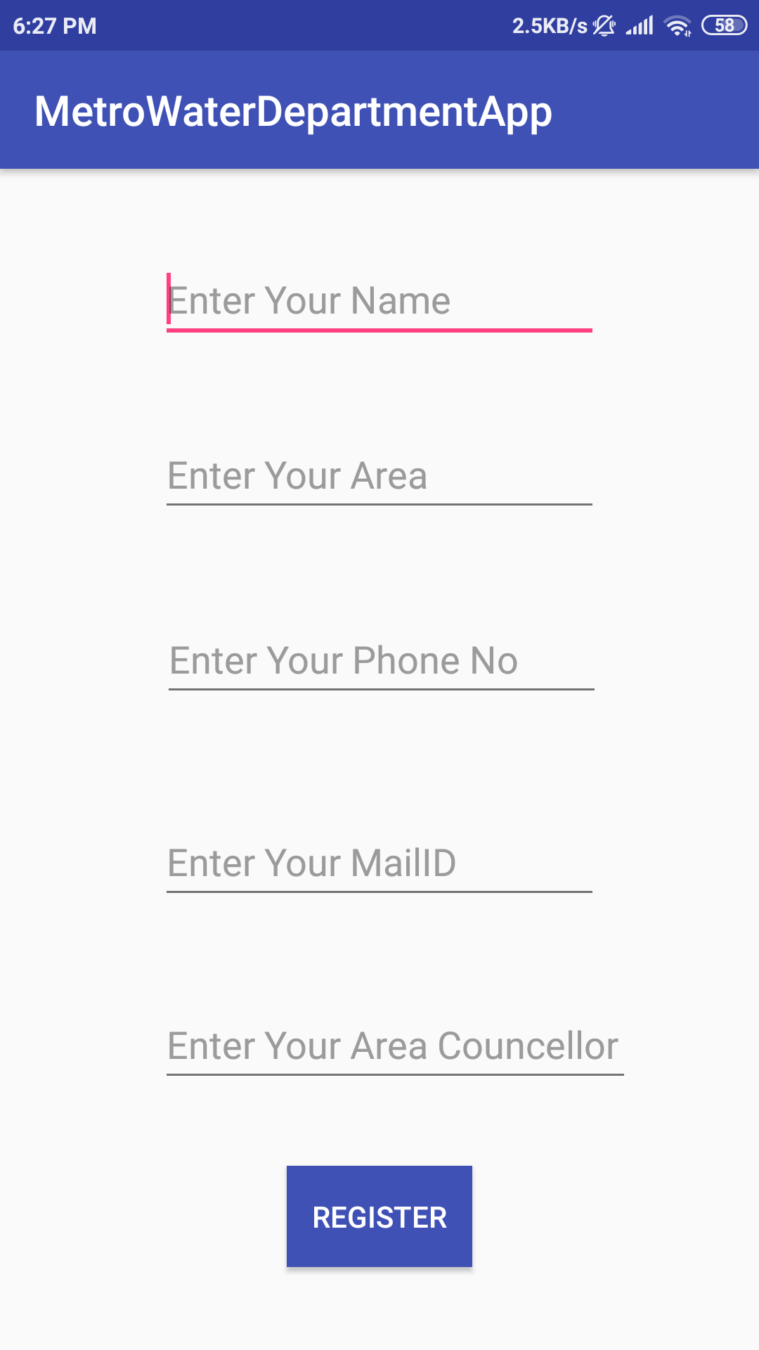 Online Metro Water Monitoring App | Devpost