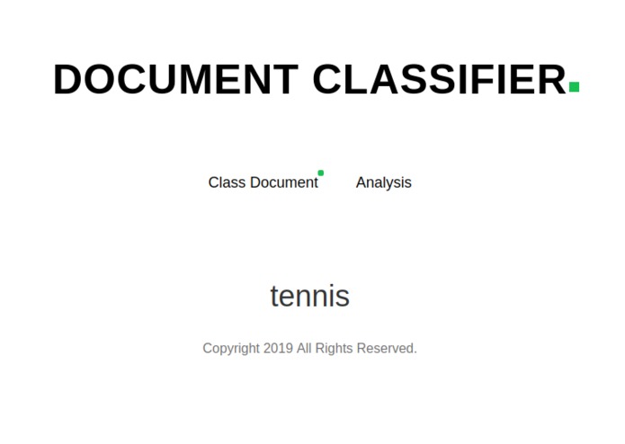 Document_Classifier – screenshot 2
