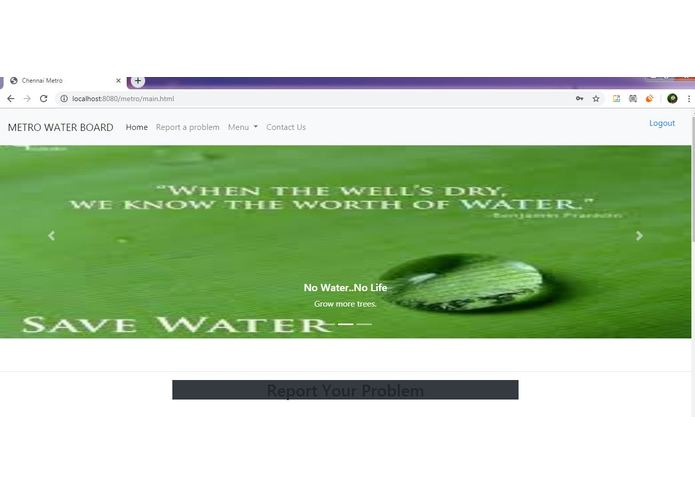 metrowater-board – screenshot 1