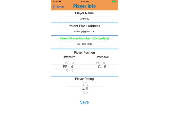 Lineupz App – screenshot 3