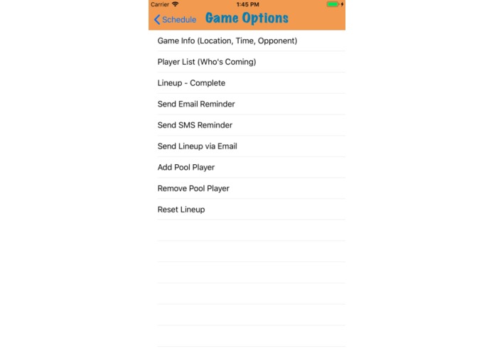 Lineupz App – screenshot 5