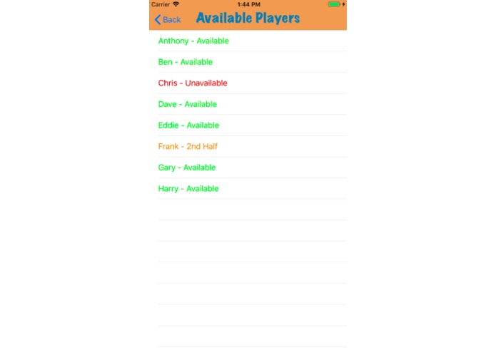 Lineupz App – screenshot 6