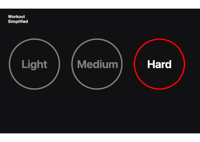 Workout Simplified – screenshot 1