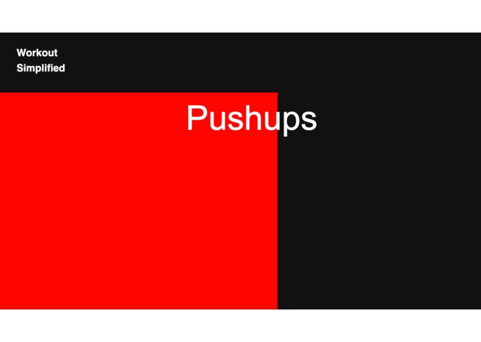 Workout Simplified – screenshot 2