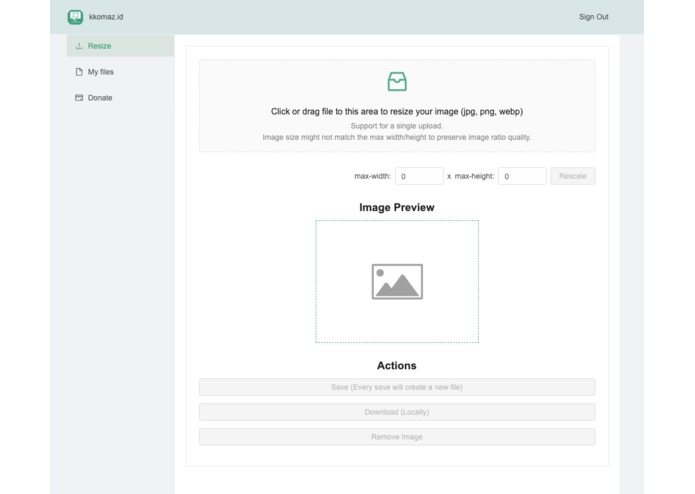 EZResize – screenshot 3