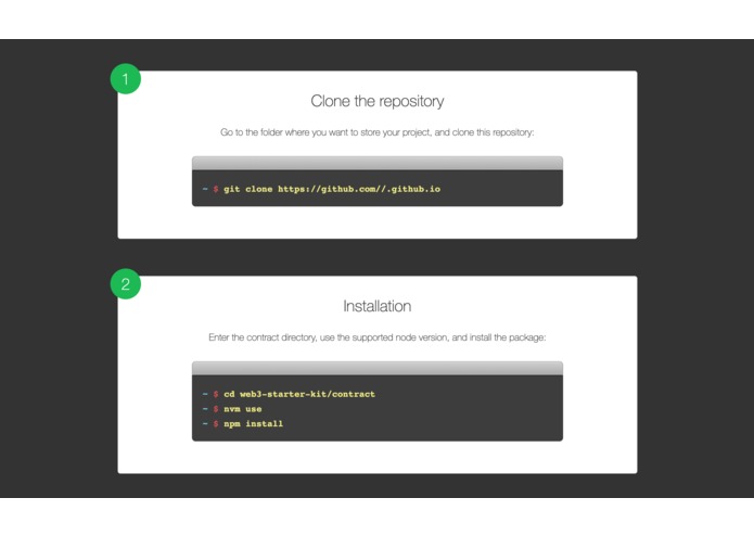 Web3 dApp Starter Kit – screenshot 2