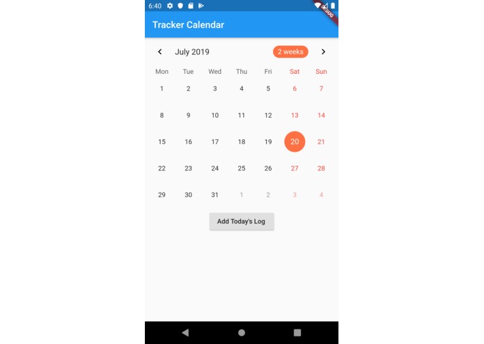 Mood Tracker – screenshot 1